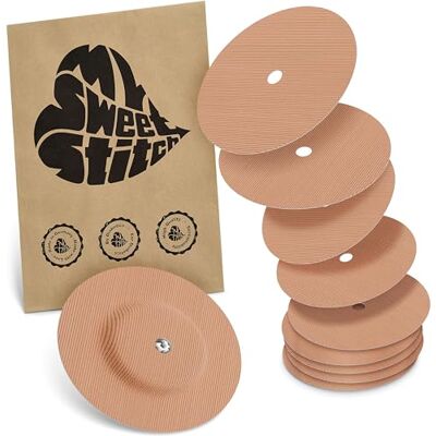 MySweetStitch FreeStyle Libre 1/2 Overpatch 10-25x patchs de fixation ronds, maintien extra fort sur le capteur, imperméable & doux pour la peau, hypoallergénique (Beige, 10 pièces) MySweetStitch FreeStyle Libre 1/2 Overpatch 10-25x patchs de fixation ronds, maintien extra fort sur le capteur, imperméable & doux pour la peau, hypoallergénique (Beige, 10 pièces)