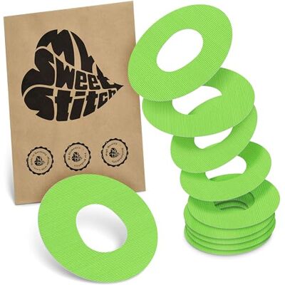 MySweetStitch Ringpatch cathéter Medium – 10x patchs de fixation ronds pour sets de perfusion, maintien extra fort, imperméable & doux pour la peau, Made in Germany, Lime MySweetStitch Ringpatch cathéter Medium – 10x patchs de fixation ronds pour sets de perfusion, maintien extra fort, imperméable & doux pour la peau, Made in Germany, Lime