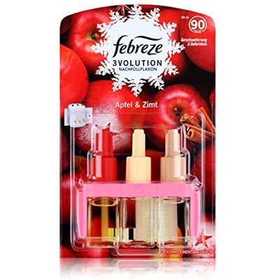 Febreze 3Volution Recharge parfum pomme et cannelle 20 ml Febreze 3Volution Recharge parfum pomme et cannelle 20 ml