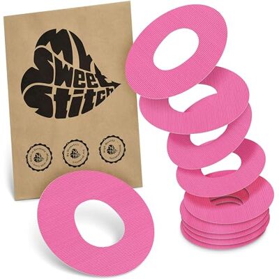 MySweetStitch Ringpatch cathéter Medium – 10x patchs de fixation ronds pour sets de perfusion, maintien extra fort, imperméable & doux pour la peau, Made in Germany, Pink MySweetStitch Ringpatch cathéter Medium – 10x patchs de fixation ronds pour sets de perfusion, maintien extra fort, imperméable & doux pour la peau, Made in Germany, Pink
