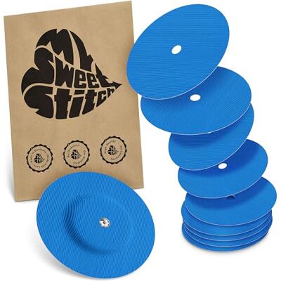 MySweetStitch FreeStyle Libre 1/2 Overpatch 10-25x patchs de fixation ronds, maintien extra fort sur le capteur, imperméable & doux pour la peau, hypoallergénique (Blue, 10 pièces) MySweetStitch FreeStyle Libre 1/2 Overpatch 10-25x patchs de fixation ronds, maintien extra fort sur le capteur, imperméable & doux pour la peau, hypoallergénique (Blue, 10 pièces)