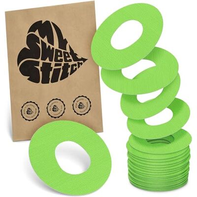 MySweetStitch Ringpatch cathéter Medium – 25x patchs de fixation ronds pour sets de perfusion, maintien extra fort, imperméable & doux pour la peau, Made in Germany, Lime MySweetStitch Ringpatch cathéter Medium – 25x patchs de fixation ronds pour sets de perfusion, maintien extra fort, imperméable & doux pour la peau, Made in Germany, Lime