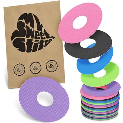 MySweetStitch FreeStyle Libre 3/3 Plus Ringpatch – 25x patchs anneau ronds, maintien extra fort autour du capteur, imperméable & doux pour la peau, hypoallergénique, Made in Germany, Rainbow MySweetStitch FreeStyle Libre 3/3 Plus Ringpatch – 25x patchs anneau ronds, maintien extra fort autour du capteur, imperméable & doux pour la peau, hypoallergénique, Made in Germany, Rainbow