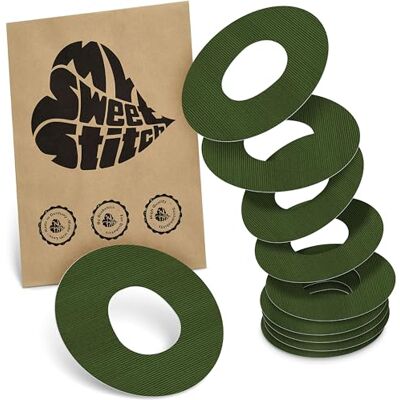 MySweetStitch Ringpatch cathéter Medium – 10x patchs de fixation ronds pour sets de perfusion, maintien extra fort, imperméable & doux pour la peau, Made in Germany, Olive MySweetStitch Ringpatch cathéter Medium – 10x patchs de fixation ronds pour sets de perfusion, maintien extra fort, imperméable & doux pour la peau, Made in Germany, Olive