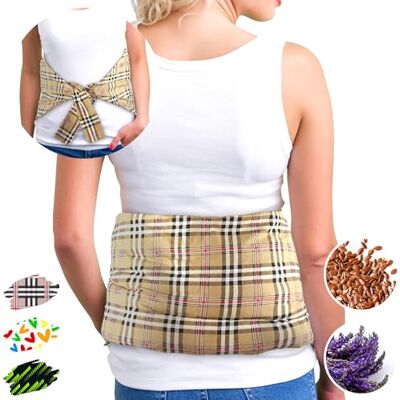 Feel Recovery Ceinture Lombaire Chauffante Micro-ondes Coussin Chauffant Dos et Dorsale (50x25 cm) Compresse Chauffante de Graines Aromatiques Housse Lavable, 100% Coton et Odeur de Lavande (Oxford) Feel Recovery Ceinture Lombaire Chauffante Micro-ondes Coussin Chauffant Dos et Dorsale (50x25 cm) Compresse Chauffante de Graines Aromatiques Housse Lavable, 100% Coton et Odeur de Lavande (Oxford)
