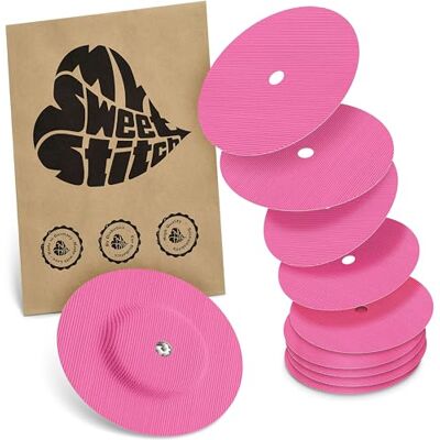 MySweetStitch FreeStyle Libre 1/2 Overpatch 10-25x patchs de fixation ronds, maintien extra fort sur le capteur, imperméable & doux pour la peau, hypoallergénique (Pink, 10 pièces) MySweetStitch FreeStyle Libre 1/2 Overpatch 10-25x patchs de fixation ronds, maintien extra fort sur le capteur, imperméable & doux pour la peau, hypoallergénique (Pink, 10 pièces)