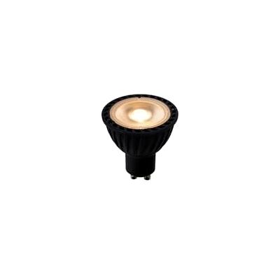 LUCIDE MR16 Ampoule led Ø 5 cm LED Dim to warm GU10-1x5W 2200K/3000K Noir LUCIDE MR16 Ampoule led Ø 5 cm LED Dim to warm GU10-1x5W 2200K/3000K Noir