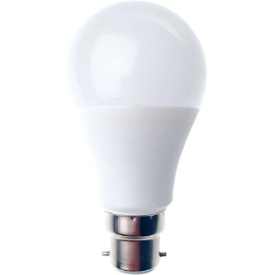 Velamp Ampoule LED SMD, standard A60, 9W / 806lm, culot B22 (France), 3000K Velamp Ampoule LED SMD, standard A60, 9W / 806lm, culot B22 (France), 3000K
