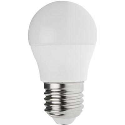 Velamp Ampoule LED SMD, Mini-sphérique P45, 6W / 470lm, culot E27, 6500K Velamp Ampoule LED SMD, Mini-sphérique P45, 6W / 470lm, culot E27, 6500K