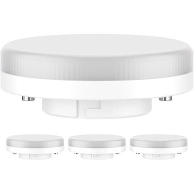 ledscom.de 4x GX53 LED Ampoule, blanc chaud (2700 K), 6,2 W, 509lm, 97°, mate ledscom.de 4x GX53 LED Ampoule, blanc chaud (2700 K), 6,2 W, 509lm, 97°, mate