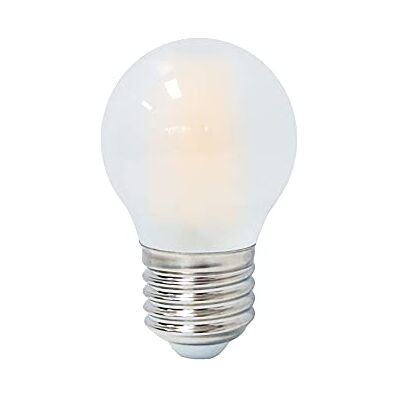 Garza Ampoules LED à filament opale décorative sphérique, lumière chaude 2700K, culot E27, 4 W 470 lumens Garza Ampoules LED à filament opale décorative sphérique, lumière chaude 2700K, culot E27, 4 W 470 lumens
