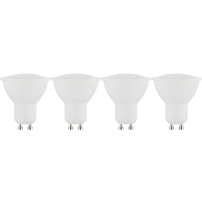 MÜLLER LICHT Müller-Licht Lot de 4 ampoules LED à réflecteur 4,5 W = 50 W GU10 320 lm blanc chaud 2700 K MÜLLER LICHT Müller-Licht Lot de 4 ampoules LED à réflecteur 4,5 W = 50 W GU10 320 lm blanc chaud 2700 K