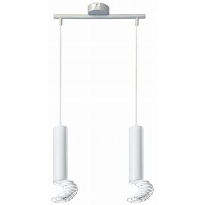 Candellux Lighting Tube PENDANT 2X50W GU10 6/30 WHITE Candellux Lighting Tube PENDANT 2X50W GU10 6/30 WHITE