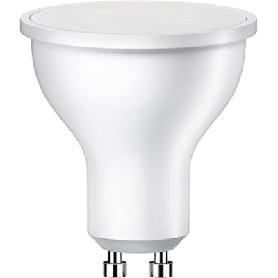 ledscom.de Ampoule LED GU10, PAR16, blanc (4000 K), 5 W, 450lm, 103°, mate ledscom.de Ampoule LED GU10, PAR16, blanc (4000 K), 5 W, 450lm, 103°, mate
