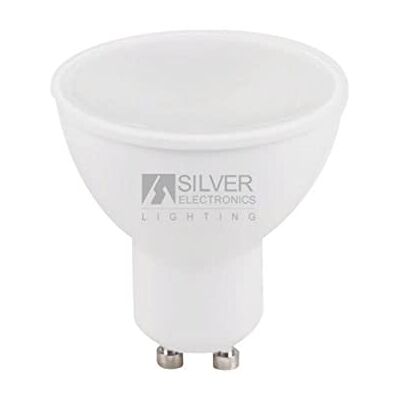 SILVER ELECTRONICS LED Eco multi-LED7W GU10 3000K 120° SILVER ELECTRONICS LED Eco multi-LED7W GU10 3000K 120°