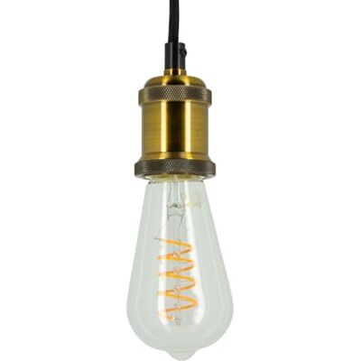 Xanlite Ampoule LED E27 Vintage ST64 Culot E27 Ampoule Vintage E27 Led Filament Angle D'Éclairage 320° Ampoule Edison E27 4W Équivalant 28W 300 Lumens Lumière Blanche Chaude RFDE280STS Xanlite Ampoule LED E27 Vintage ST64 Culot E27 Ampoule Vintage E27 Led Filament Angle D'Éclairage 320° Ampoule Edison E27 4W Équivalant 28W 300 Lumens Lumière Blanche Chaude RFDE280STS