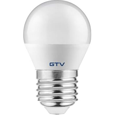 GTV Lampe LED bougie E27 4000K blanc neutre, lumineuse – sans scintillement, durable – pour éclairage LED maison, bureau et chambres d’hôtel GTV Lampe LED bougie E27 4000K blanc neutre, lumineuse – sans scintillement, durable – pour éclairage LED maison, bureau et chambres d’hôtel