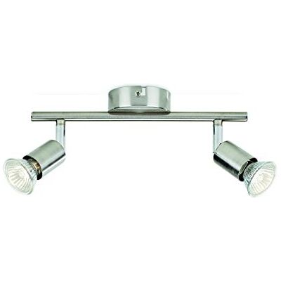 Philips Limbali opbouwspot 2-lichts Nikkel GU10 Draaibare spots Eenvoudige installatie Exclusief lichtbron Philips Limbali opbouwspot 2-lichts Nikkel GU10 Draaibare spots Eenvoudige installatie Exclusief lichtbron