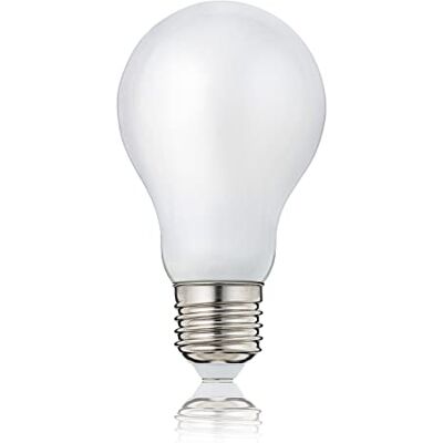 Hellum 206203 Ampoule LED E27 Blanc chaud 4,5 W avec filament LED 470 lm Culot E27 Vintage équivalent à une ampoule de 40 W Blanc chaud mat 2700 K Hellum 206203 Ampoule LED E27 Blanc chaud 4,5 W avec filament LED 470 lm Culot E27 Vintage équivalent à une ampoule de 40 W Blanc chaud mat 2700 K