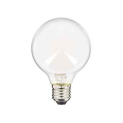 Xanlite RFE806B80O Ampoule LED G80 Opaque, culot E27, conso. 6,5W, 806 Lumens, Blanc chaud Classique Faible Consommation Installation Facile Xanlite RFE806B80O Ampoule LED G80 Opaque, culot E27, conso. 6,5W, 806 Lumens, Blanc chaud Classique Faible Consommation Installation Facile