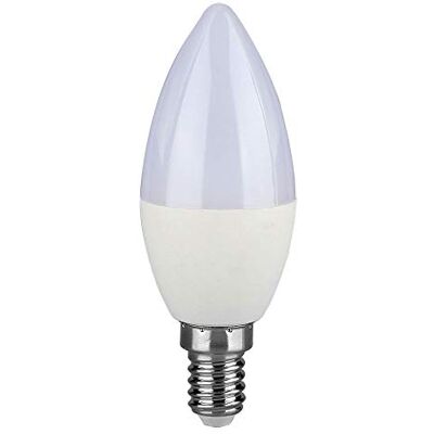V-TAC Lampe à LED E14 C37 7 W 600LM blanc chaud 3000K Forme Goutte Olive Bougie V-TAC Lampe à LED E14 C37 7 W 600LM blanc chaud 3000K Forme Goutte Olive Bougie