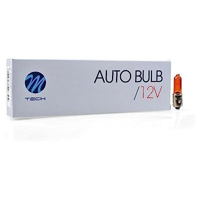M-Tech mt-z83 BAY9S Ampoule halogène 12 V/21 W hy21 W, Set de 10 M-Tech mt-z83 BAY9S Ampoule halogène 12 V/21 W hy21 W, Set de 10