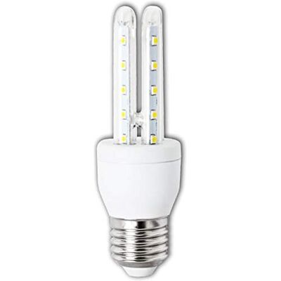 Aigostar 176105 Ampoule LED T3 2U à grand culot E27 Lumière chaude 8 W A+ 230 V Aigostar 176105 Ampoule LED T3 2U à grand culot E27 Lumière chaude 8 W A+ 230 V