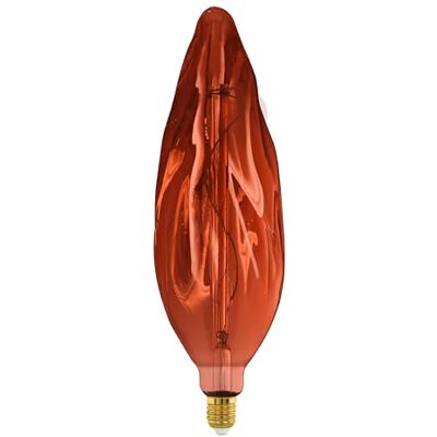 EGLO Grosse ampoule LED E27 filament spirale, lampe décorative à intensité EGLO Grosse ampoule LED E27 filament spirale, lampe décorative à intensité