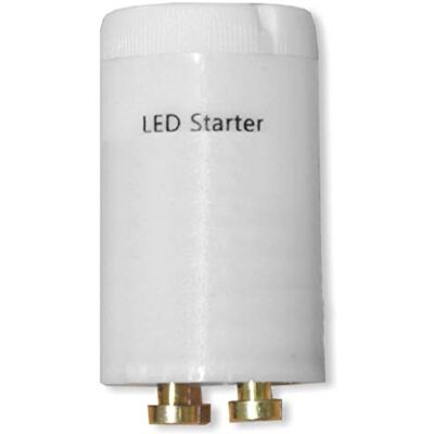 goobay 54555 Démarreur LED pour tubes LED T8/G13 avec espacement des broches à baïonnette 13 mm, 30 W, gris goobay 54555 Démarreur LED pour tubes LED T8/G13 avec espacement des broches à baïonnette 13 mm, 30 W, gris