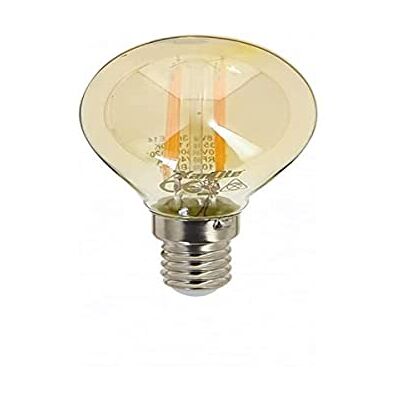 Xanlite Ampoule LED (P45) / Vintage au verre ambré, culot E14, 3,8W cons. (30W eq.), 350 lumens, lumière blanc chaud Xanlite Ampoule LED (P45) / Vintage au verre ambré, culot E14, 3,8W cons. (30W eq.), 350 lumens, lumière blanc chaud