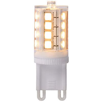LUCIDE 49026/03/31 Ampoule LED, Matière Plastique, G9, 3.5 W, Blanc, 1 Unité (Lot de 1) LUCIDE 49026/03/31 Ampoule LED, Matière Plastique, G9, 3.5 W, Blanc, 1 Unité (Lot de 1)