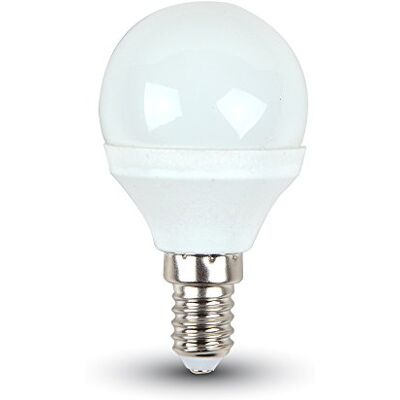 V-TAC Ampoule de boule LED 230V 4 W E14 blanc froid lumiare V-TAC Ampoule de boule LED 230V 4 W E14 blanc froid lumiare