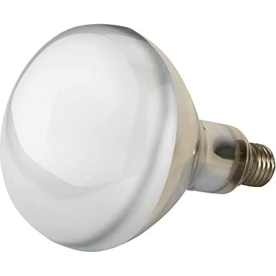 Kerbl 22243 lampe infrarouge avec 150 W en verre dur de couleur blanche, 240 V, E27 Kerbl 22243 lampe infrarouge avec 150 W en verre dur de couleur blanche, 240 V, E27