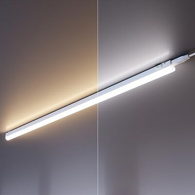 ledscom.de Lampe d'agencement LED RIGEL, température de couleur réglable, fiche, 87cm, 10,1 W, 1122lm, blanc chaud/blanc ledscom.de Lampe d'agencement LED RIGEL, température de couleur réglable, fiche, 87cm, 10,1 W, 1122lm, blanc chaud/blanc