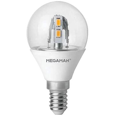 Megaman MM04336 Ampoule LED, E14 (Small Edison Screw), 3.5 W, Blanc Chaud Megaman MM04336 Ampoule LED, E14 (Small Edison Screw), 3.5 W, Blanc Chaud