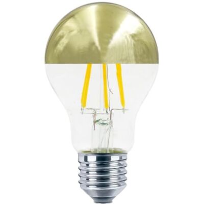 LAES LED 6 W Couronne dorée E27 blanc très chaud à intensité variable LAES LED 6 W Couronne dorée E27 blanc très chaud à intensité variable