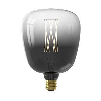 CALEX Ampoule LED à intensité variable en verre 4 W Pierre de lune noire CALEX Ampoule LED à intensité variable en verre 4 W Pierre de lune noire