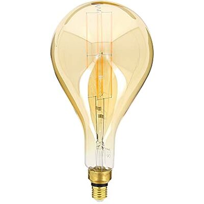 Xanlite Ampoule Géante G200 Culot E27 Grosse Ampoule Vintage E27 LED Angle Éclairage 320° Grosse Ampoule E27 8W Équivalant 60W 800 Lm Ampoule Filament E27 Lumière Blanc Chaud RFDGE500GAD Xanlite Ampoule Géante G200 Culot E27 Grosse Ampoule Vintage E27 LED Angle Éclairage 320° Grosse Ampoule E27 8W Équivalant 60W 800 Lm Ampoule Filament E27 Lumière Blanc Chaud RFDGE500GAD