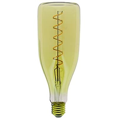 XANLITE Lampe décorative en bouteille en verre ambré - E27 - 4W - Blanc chaud XANLITE Lampe décorative en bouteille en verre ambré - E27 - 4W - Blanc chaud