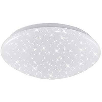 Briloner Leuchten Lampe de salle de bain LED IP44, 12 W, 1200 lumens, 4000 K, blanc, Ø 28 cm Briloner Leuchten Lampe de salle de bain LED IP44, 12 W, 1200 lumens, 4000 K, blanc, Ø 28 cm