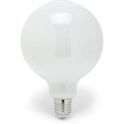Velamp Ampoule LED à filament opale, Globe G125, 22 W/3650 lm, culot E27, 3 000 K Velamp Ampoule LED à filament opale, Globe G125, 22 W/3650 lm, culot E27, 3 000 K