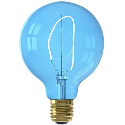 CALEX Lampe LED à intensité variable en verre 4 W bleu saphir CALEX Lampe LED à intensité variable en verre 4 W bleu saphir