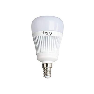 SLV PLAY Ampoule LED intelligente Wi-Fi à intensité variable E14 Blanc chaud à lumière du jour 6,8 W remplace 40 W Sans hub Compatible avec Alexa et Google Home Assistant, 400 lumens, CCT SLV PLAY Ampoule LED intelligente Wi-Fi à intensité variable E14 Blanc chaud à lumière du jour 6,8 W remplace 40 W Sans hub Compatible avec Alexa et Google Home Assistant, 400 lumens, CCT