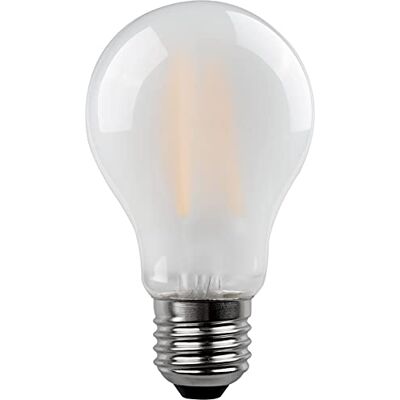 MÜLLER LICHT Müller-Licht Ampoule LED rétro A60 à filament E27 mat, 8 W équivalent à 75 W, lumière blanche chaude nostalgique (2700 K) pour une ambiance chaleureuse, 1055 lm, intensité non variable, durée de vie MÜLLER LICHT Müller-Licht Ampoule LED rétro A60 à filament E27 mat, 8 W équivalent à 75 W, lumière blanche chaude nostalgique (2700 K) pour une ambiance chaleureuse, 1055 lm, intensité non variable, durée de vie