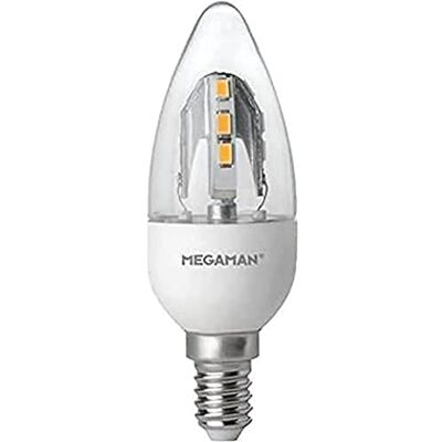 Megaman MM04317 Ampoule LED, E14 (Small Edison Screw), 5 W, Blanc Chaud Megaman MM04317 Ampoule LED, E14 (Small Edison Screw), 5 W, Blanc Chaud