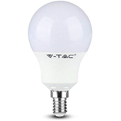 V-TAC Ampoule LED intelligente P45 3,5 W avec télécommande Couleur : RVB + 4000 K à intensité variable E14 V-TAC Ampoule LED intelligente P45 3,5 W avec télécommande Couleur : RVB + 4000 K à intensité variable E14