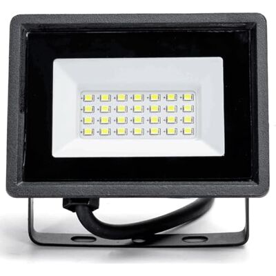 Glowster Projecteur LED noir 10 W (fonte sous pression) Glowster Projecteur LED noir 10 W (fonte sous pression)