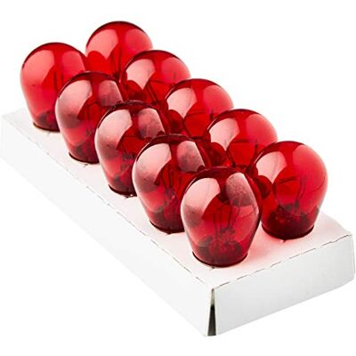 M-Tech mtech Z16 Ampoule BAY15D 12 V 21 P21/5 W Rouge, Rouge, Set de 10 M-Tech mtech Z16 Ampoule BAY15D 12 V 21 P21/5 W Rouge, Rouge, Set de 10