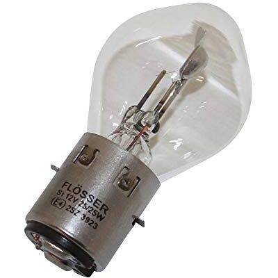 FL�SSER AMPOULE-LAMPE 12V 25-25W NORME S2 CULOT -BA20D STANDARD BLANC (PROJECTEUR) (VENDU A L'UNITE) -FLOSSER- FL�SSER AMPOULE-LAMPE 12V 25-25W NORME S2 CULOT -BA20D STANDARD BLANC (PROJECTEUR) (VENDU A L'UNITE) -FLOSSER-
