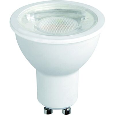 LAES Ampoule dichroïque LED réglable GU10, 8 W, blanc, 50 x 56 mm LAES Ampoule dichroïque LED réglable GU10, 8 W, blanc, 50 x 56 mm